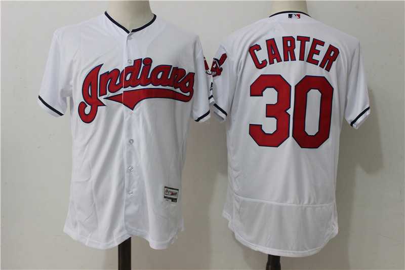 Cleveland Indians #30 Joe Carter White Flexbase Jersey,We sell and wholesale Cleveland Indians #30 Joe Carter White Flexbase Jersey on line form chian!